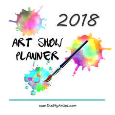 2018 Art Show Planner - The Shy Artist